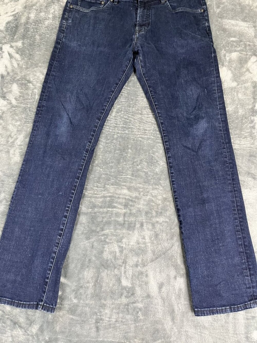Joseph Abboud Mens Slim Fit Dark Wash Jeans 36x34